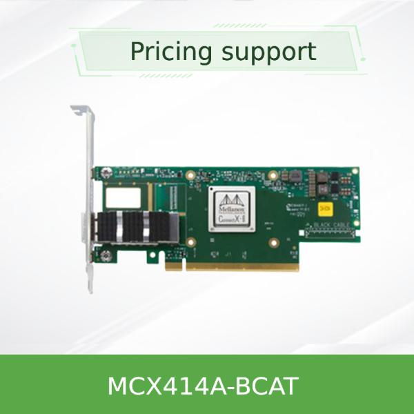 Quality Nvidia 900-9X426-0054-Sq0 MCX414A-Bcat Connectx-4 En Network Interface Card, 40/56gbe Dual-Port Qsfp28, Pcie3.0 X8, Tall Bracket wholesale
