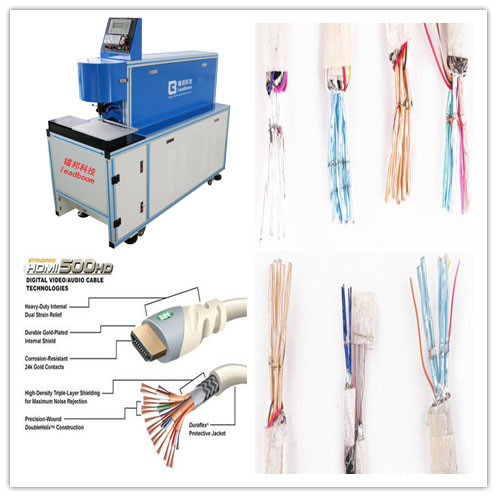 Quality CO2 Laser Copper Wire Stripping Machine With Double Tube Double Light Road Design wholesale