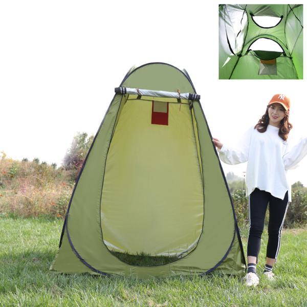 Quality OEM Portable Pop Up Shower Tent , Camping Shower Toilet Enclosure wholesale