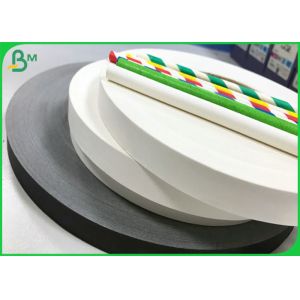 FDA 120gr Slitted Paper For White Food Grade 60gram Colored Paper Straw