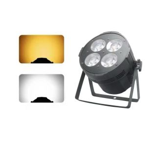 Stage Zoom Theater 2in1 Cob Led Par Light With Cold White And RGBW Light Source