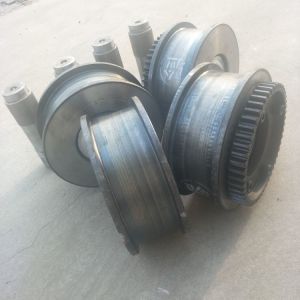 Cheap Large Crane Parts Cast Crane Wheels And Forged Wheel for sale