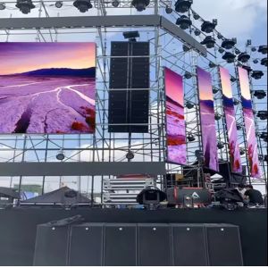 Full Color P2 P3 P3.91 LED Video Wall with 2500 cd Brightness and 5 Years