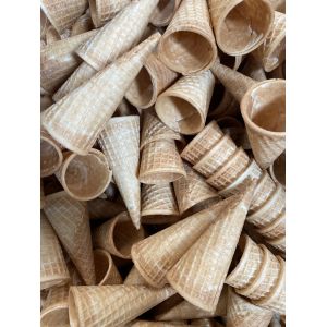 PLC Flat Shape 3.37kw Automatic Sugar Cone Making Machine