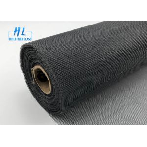 China 17*14 110g per m2 Black Fiberglass Insect Screen For Windows and Vents on sale