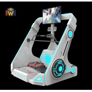 Cheap Virtual Arcade Machine VR Ski Simulator For Theme Park Recreation for sale