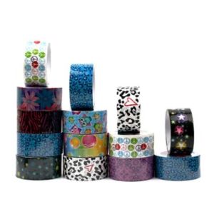 Custom printed duct tape gaffer tape,OEM with any sizes and colors cloth