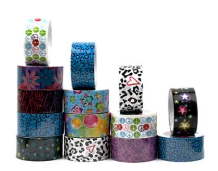 Custom printed duct tape gaffer tape,OEM with any sizes and colors cloth