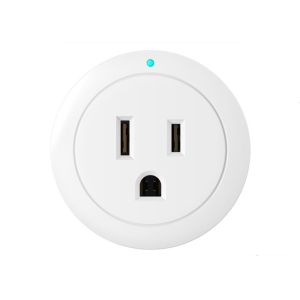 AC 100V-240V Smart Home Automation System 10A WiFi Plug Works With Amazon Alexa