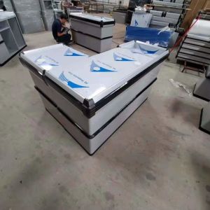 TGL Supermarket Checkout Counter For Grocery Store OEM Powder coating Surface