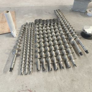 ODM/OEM Custom Continuous Screw Flight Auger Screw Parts Stainless Steel Spiral