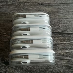 OEM qulity Wired Mobile Phone Earphone 3.5mm in ear white For Iphone with box