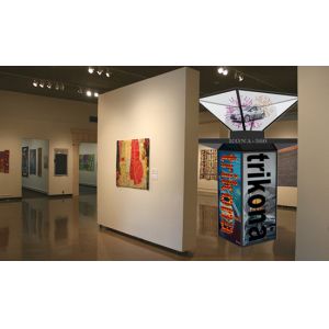 240x240cm 360 Degree Holographic Display , Holo Showcase for Exhibition and