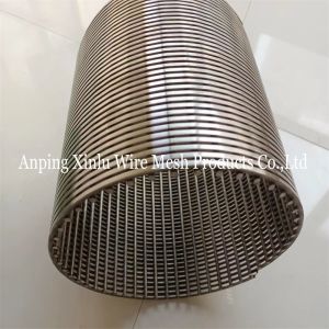 Precision Filtration V Wire Screen Pipe with Effective Axial Slot Execution