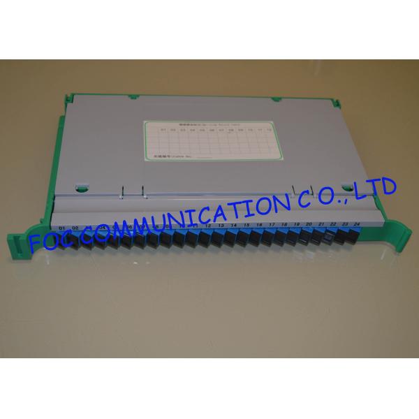 Quality Fiber Optic Splice Tray 24 Port Fiber Optic Patch Panel Loaded with SC Adapters and Pigtails wholesale