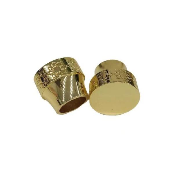 Quality Unique Design  Perfume Bottle Caps Custom Die Casting Perfume Bottle Cover wholesale