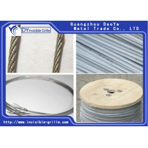 Light Invisible Safety Grill , Durable Openable Grille For School / Corridor