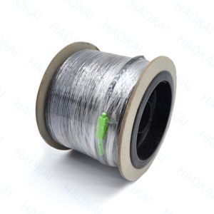 SC APC Patch Cord With Roll Indoor Outdoor Drop Fiber Cable Self Support
