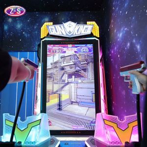 75" Arcade Style Shooting Games Integrated Cabinet Shooting Arcade