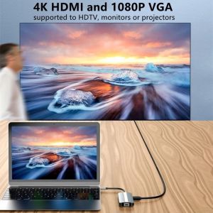 Mac Notebook 9 In 1 Type-C USB-C Hub with HDTV Multi Port Docking Station