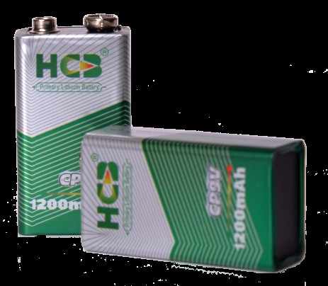 Quality Limno2 1200mAh 9.0V Lithium Primary Battery wholesale