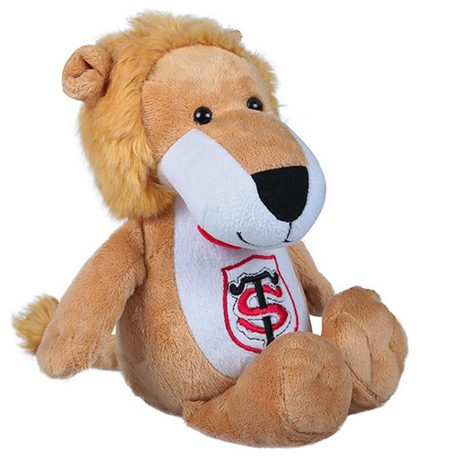 12 Inch Soft Plush Stuffed Animals Lion Shape Embrodiery / Sewing Craft