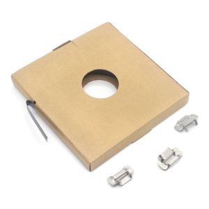 Adjustable Fixing Clamp Stainless Steel Binding Strap for Banding Boxes in Blue