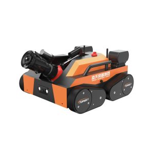 Strong Towing Capacity Portable Electric Four Track Fire Extinguishing Robot