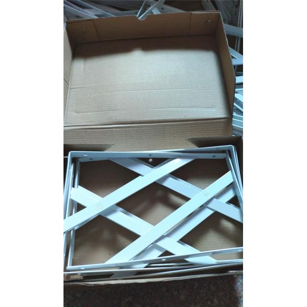 10 Inch 30mm Corner Shelf Bracket Adjustable Angle Metal Shelving Brackets