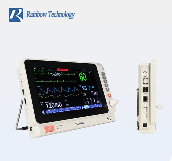 Quality 10 Inch Multi Parameter Ultrathin Monitors Rechargeable SP02 6 Parameter wholesale