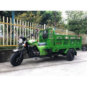 Front/Rear Tire 5.0-12 Heavy Duty Battery Powered Cargo Bike Tricycle with 175cc