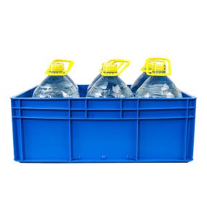 Stackable Round Trip Totes Plastic Crate for Fish Transportation and Customized