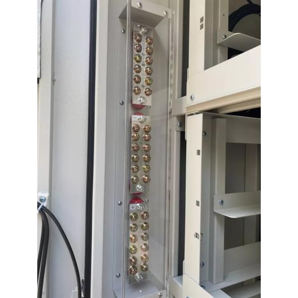 2.1M Double Wall Outdoor Telecom Cabinets 42U Network Cabinet DC48V