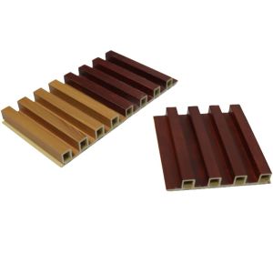 New Style Easy Install Indoor Decoration WPC 3D Wall Cladding Wall Panel