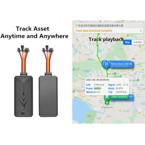 140mah Automotive Car GPS Tracker A7670 LBS With Microphone SOS
