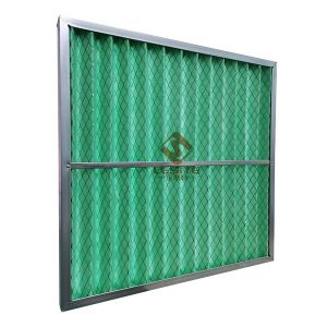 Non Woven F8 Secondary Air Conditioning Hepa Filters With Aluminum Frame