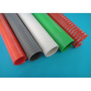 Large Diameter PVC Suction Hose / Spiral Reinforced Flexible Hose Non Toxic