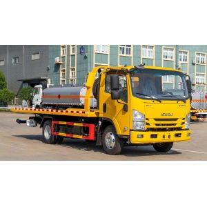 China ISUZU KV100 4X2 Flatbed Rollback Towing Wrecker Tow Truck on sale