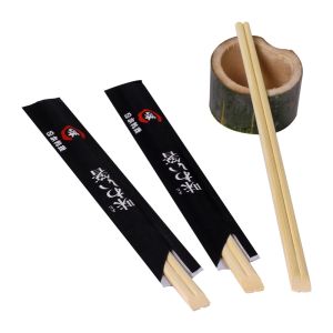 China Engraved Disposable Bamboo Chopsticks with Customized Packing and High Temperature Sterilization on sale