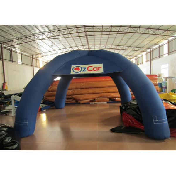 Quality Exhibition Waterproof Inflatable Event Tent 5 X 5m 0.9mm Pvc Tarpaulin Silk Printing wholesale