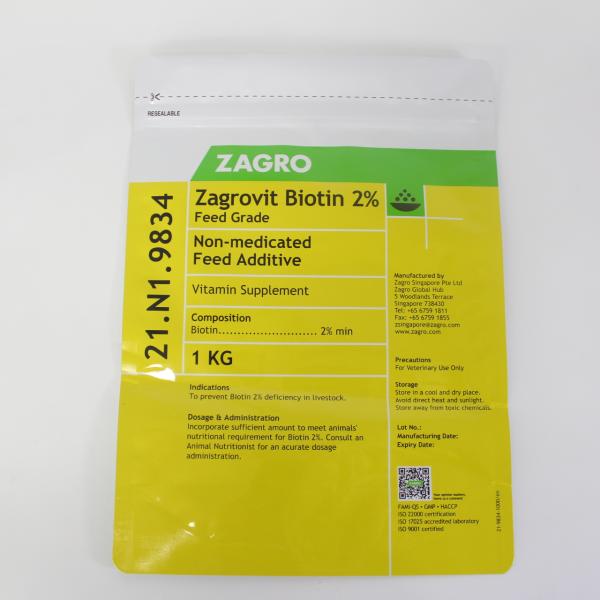 Sealing Plastic Resealable Custom Zipper Bag Dry Food Standing Pouches