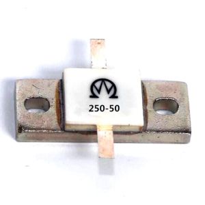 Flange Mount RF Resistor with 1~100 Ohms Resistance ±5% Tolerance and DC-1GHZ