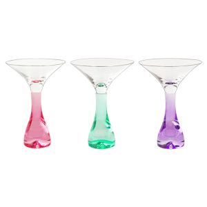 Cheap Custom 40ml Crystal Clear Martini Glasses For Martini Mixing Cocktail Or Gin Set Of 4 With Stem for sale