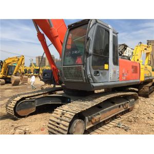 Used Crawler Excavator Hitachi ZX240 ISUZU engine 23T weight with Original Paint