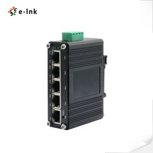 Mini Industrial Managed 5-Port Gigabit Ethernet Switch