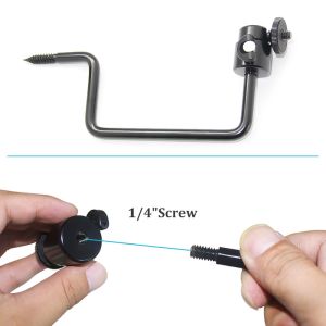outdoor hanger with 3 screw holes 360 rotation screw-in tree for hunting camera