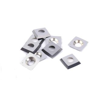 Fengke 11X11X2mm 30° Square Carbide Replaceable Replacement Woodturning Blades