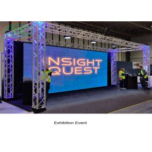 Wide Viewing Angle Rental LED Display with 120° Horizontal and Vertical Angle