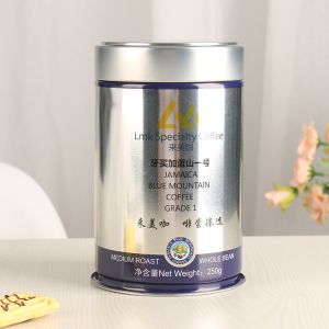 China Coffee Tin Can with CMYK Printing Single-Exhaust Valve Screw Lid on sale