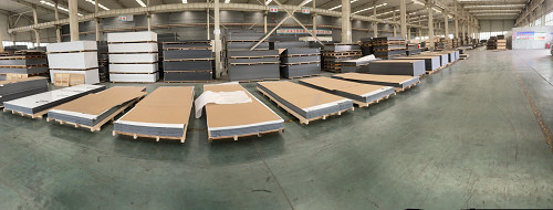 Glossy Red White Yellow Colors Fireproof Aluminum Composite Panel Fit For